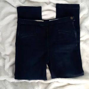 Pilcro and the Letterpress jeans Anthropologie High Rise Legging, size 28, dark